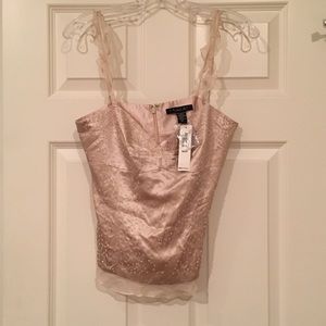 Laundry by shelli segal silk tank